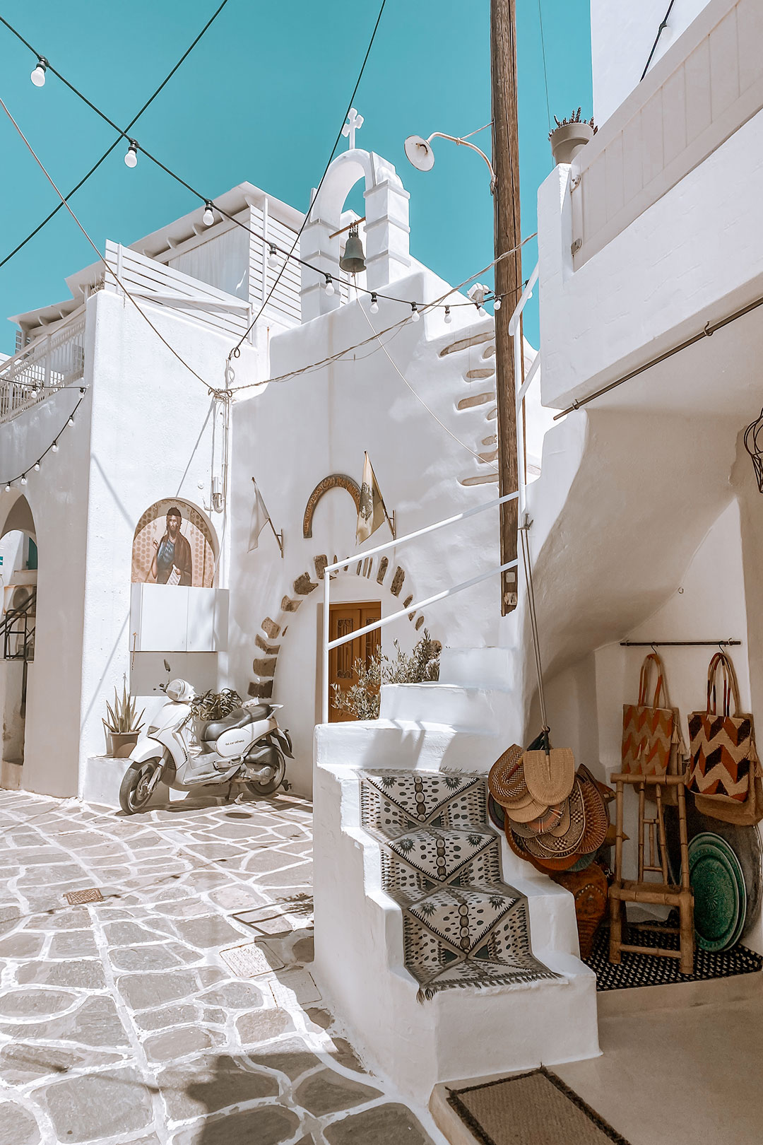 village de Naoussa à paros