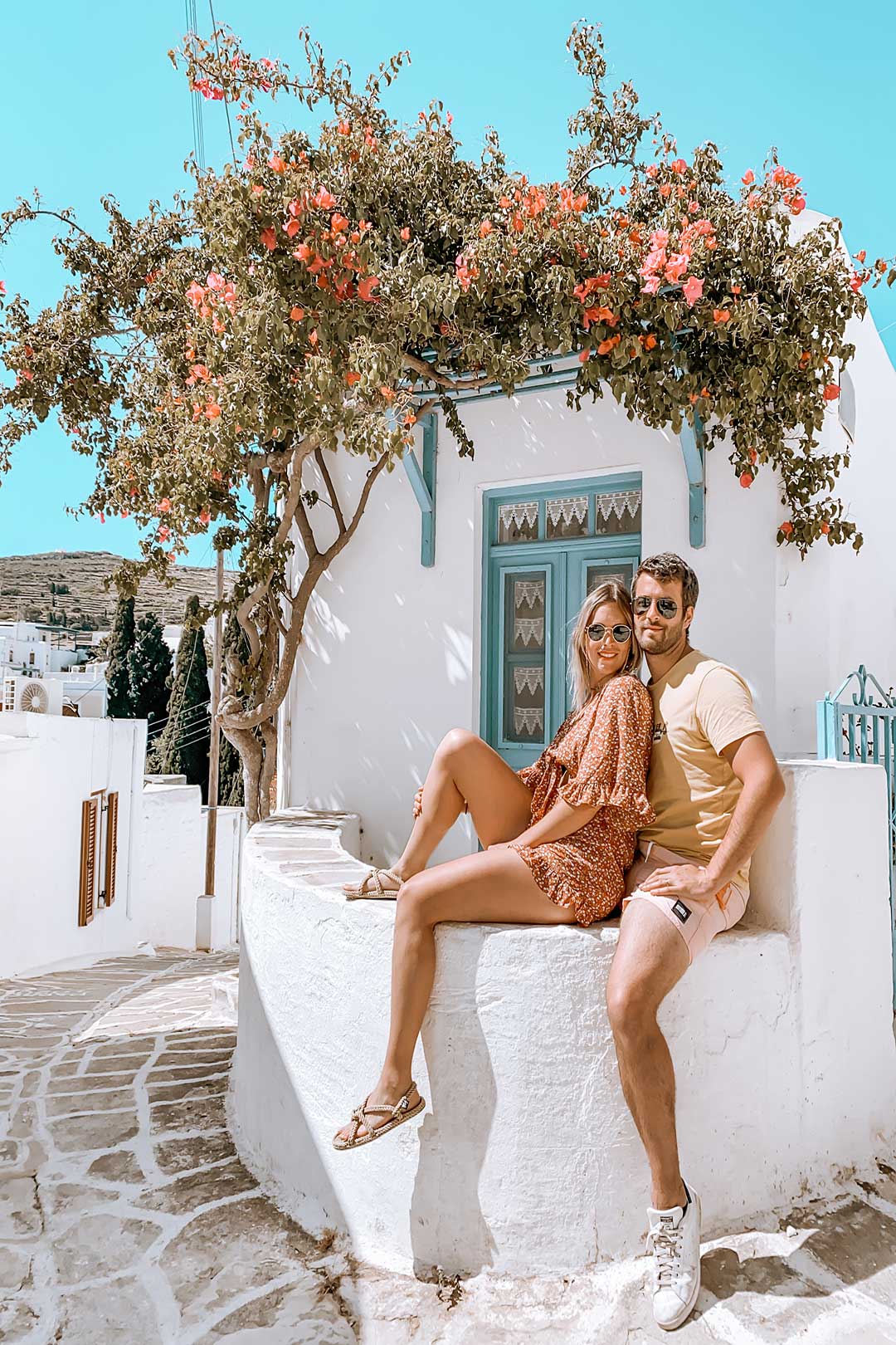 le plus beau village de Paros en Grèce