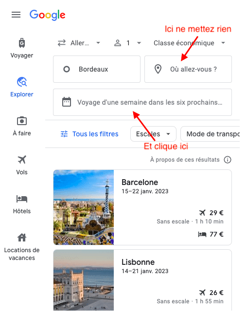 bons plans comment trouver des vols pas chers