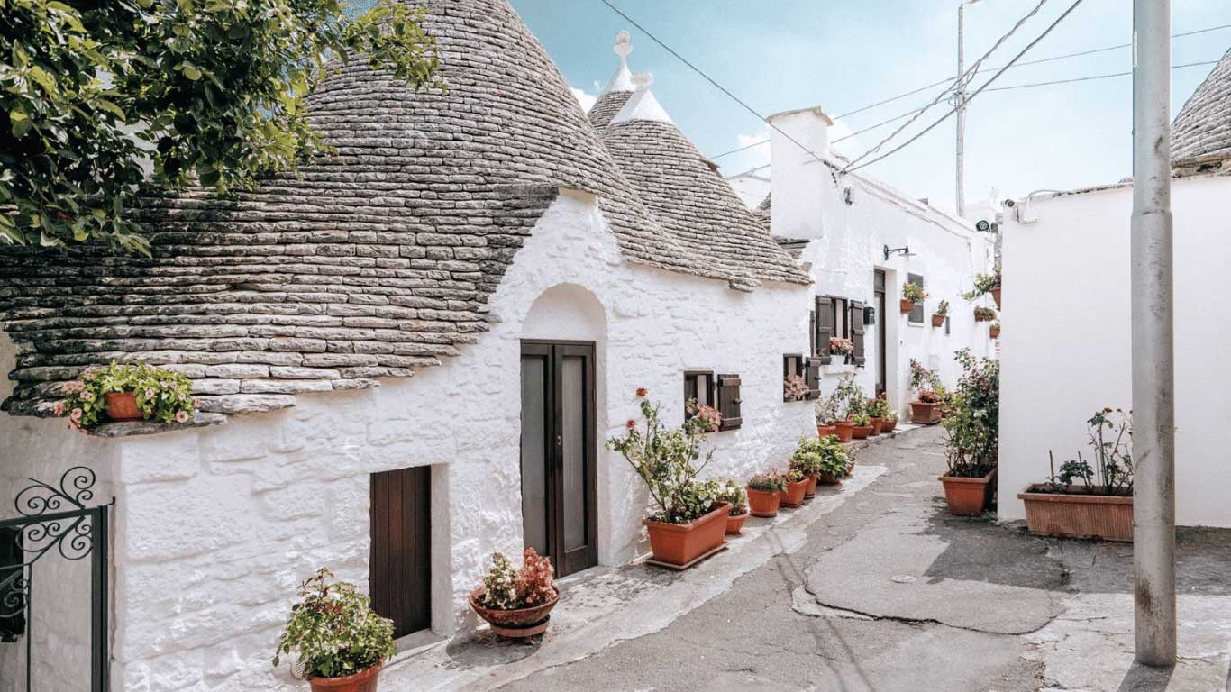 visite d'Alberobello pendant un road trip dans les pouilles