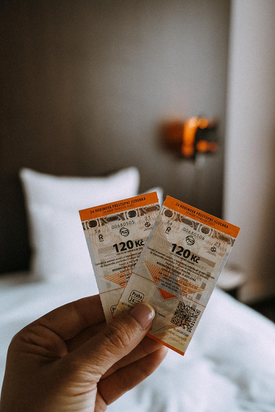 ticket de transport prague