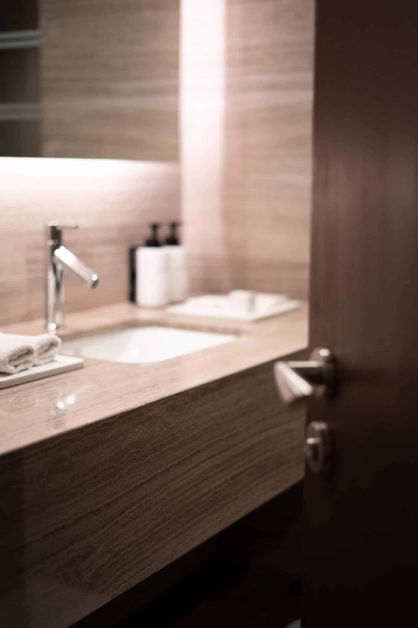 salle de bain de l'intercontinental Lisbonne