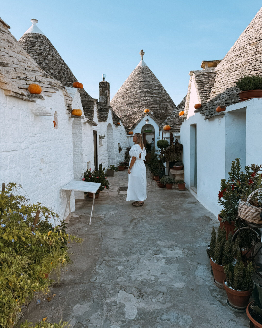 Trulli à Alberobello dans les Pouilles