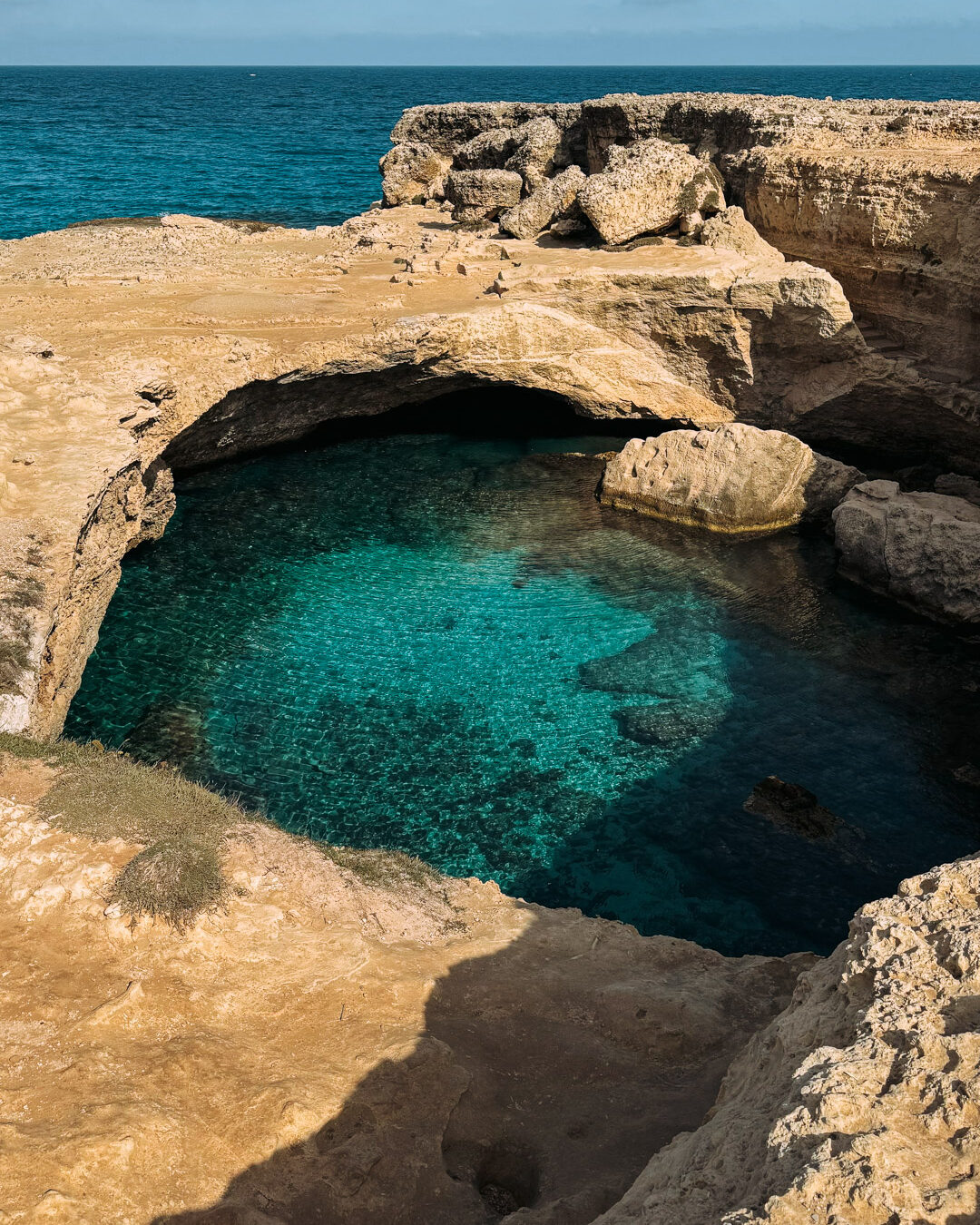 Grotta della Poesia à San Andrea dans les Pouilles