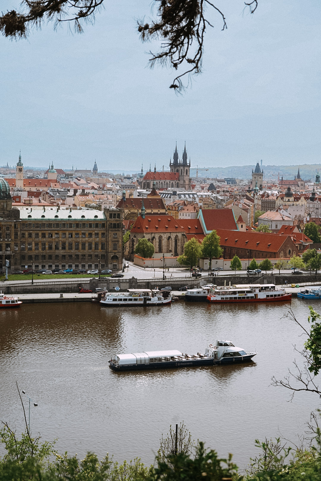 Croisière sur la Vltava à Prague