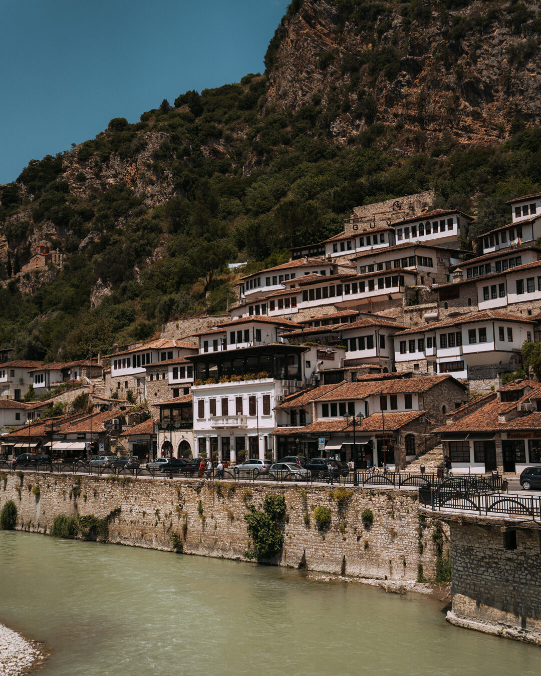 La ville de bérat classé au patrimoine mondial de l'UNESCO