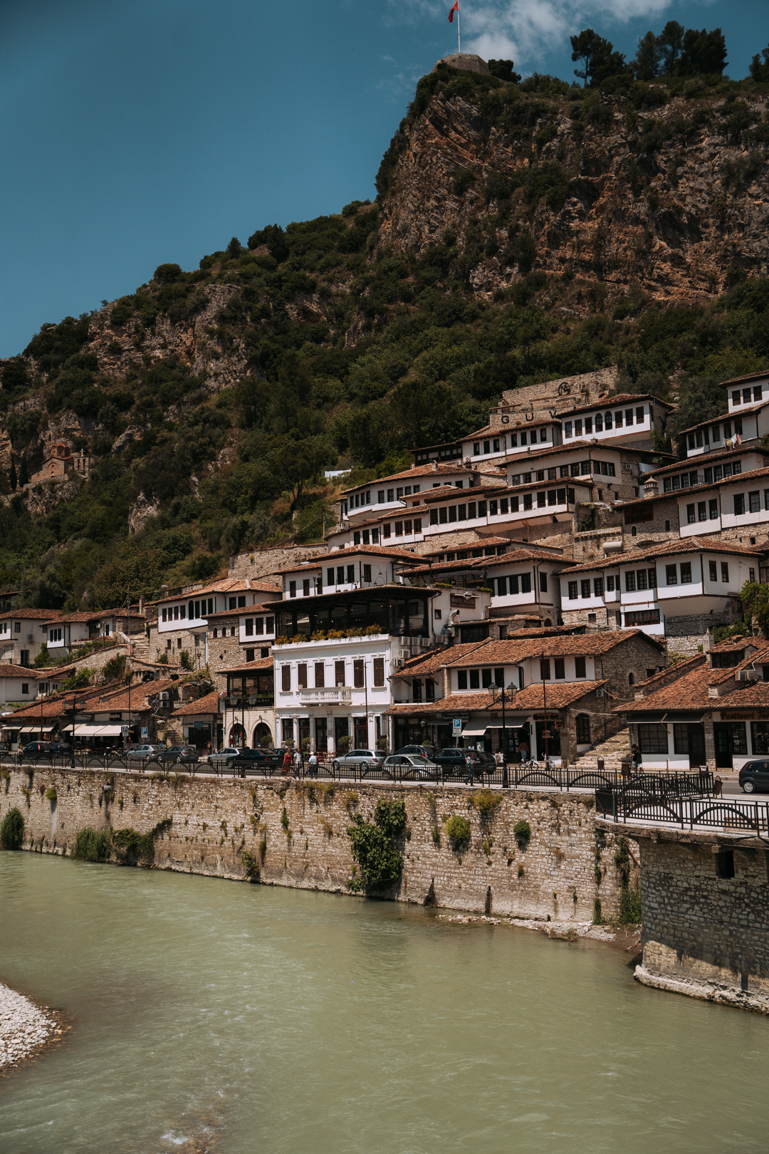 La ville de bérat classé au patrimoine mondial de l'UNESCO