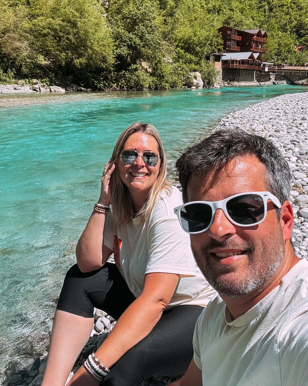 selfie à la riviere shala