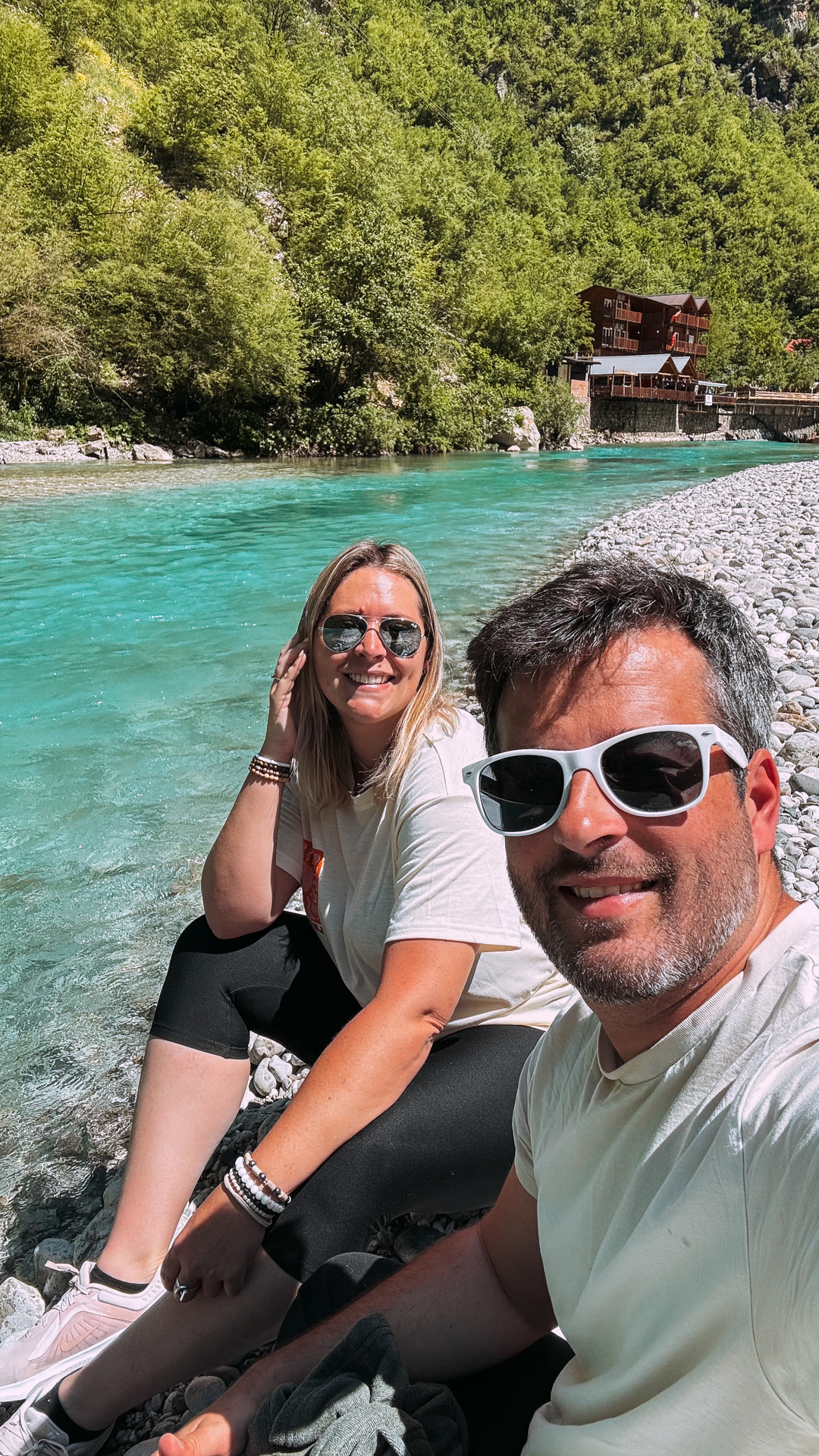 selfie à la riviere shala
