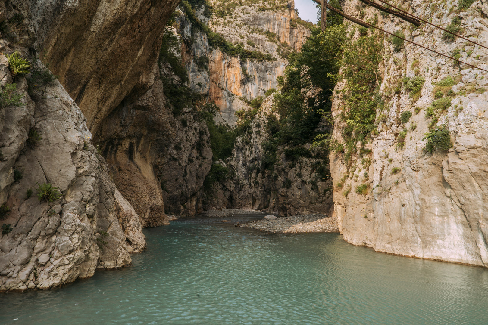 le canyon de holta en albanie mon coup de coeur