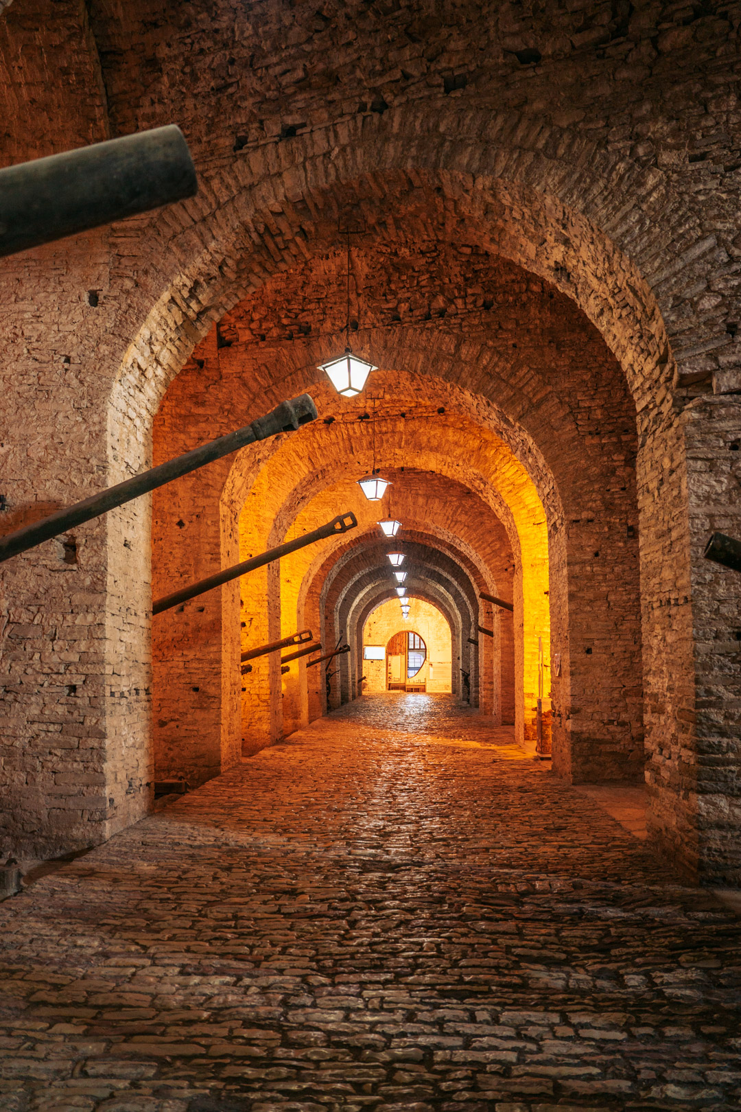 sous terrain du chateau de gjirokaster