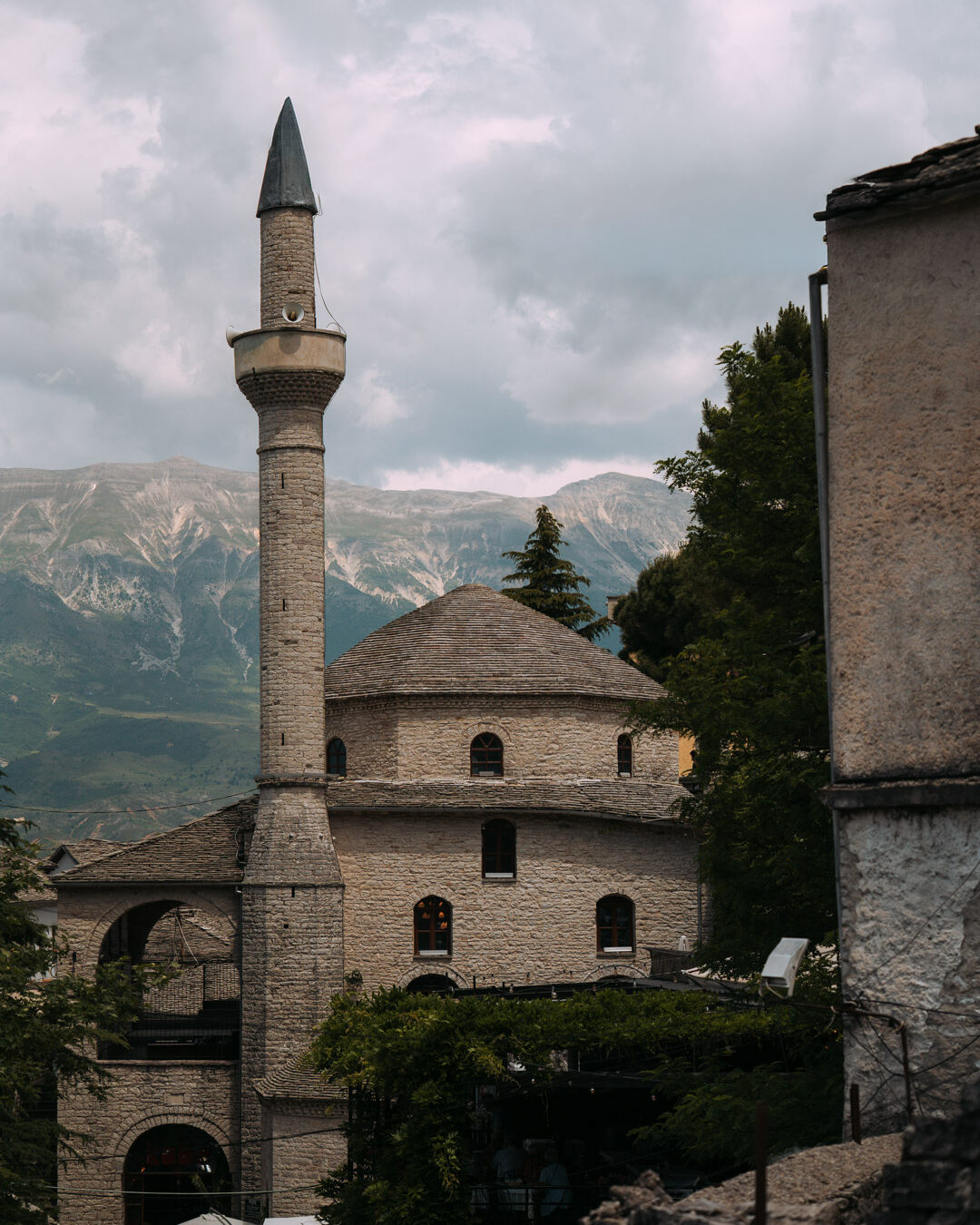 la mosquée du vieux bazar de Gjirokaster
