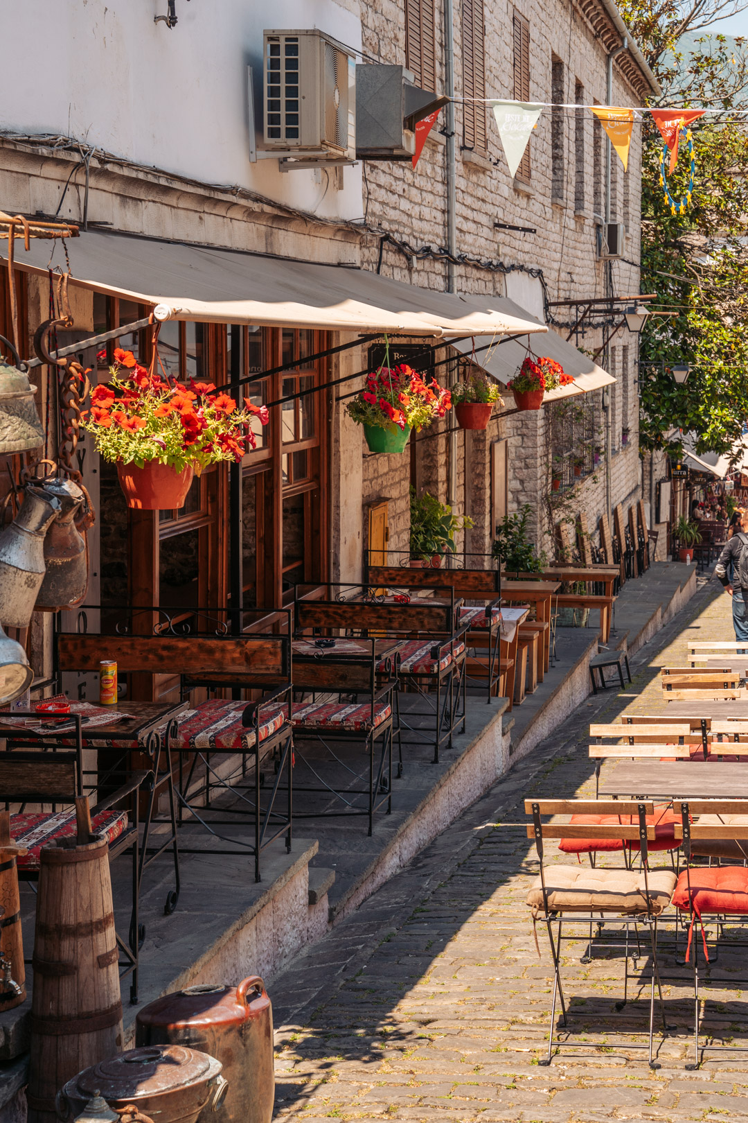 les restaurant traditionnel de Gjirokaster