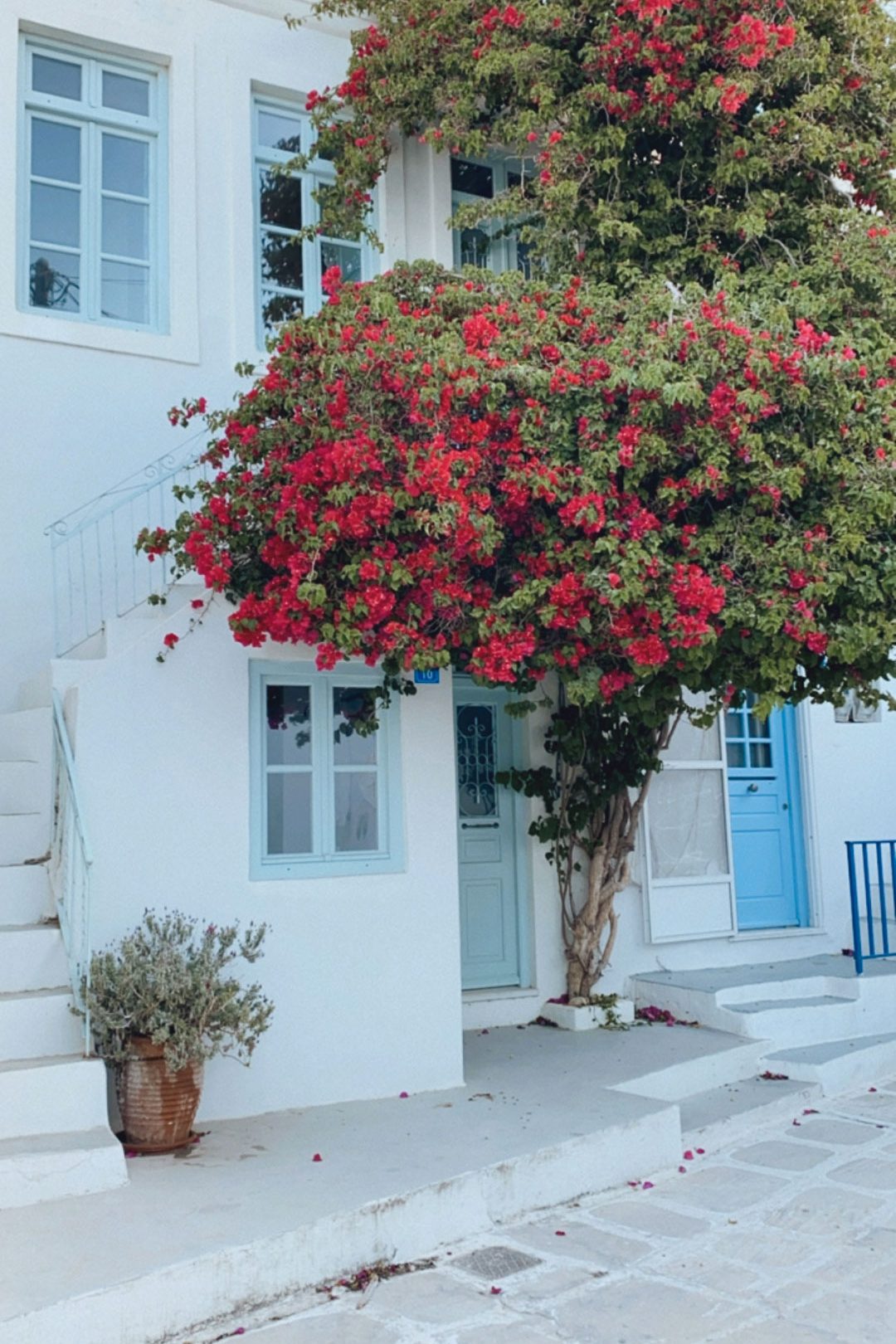 village de parikia à Paros