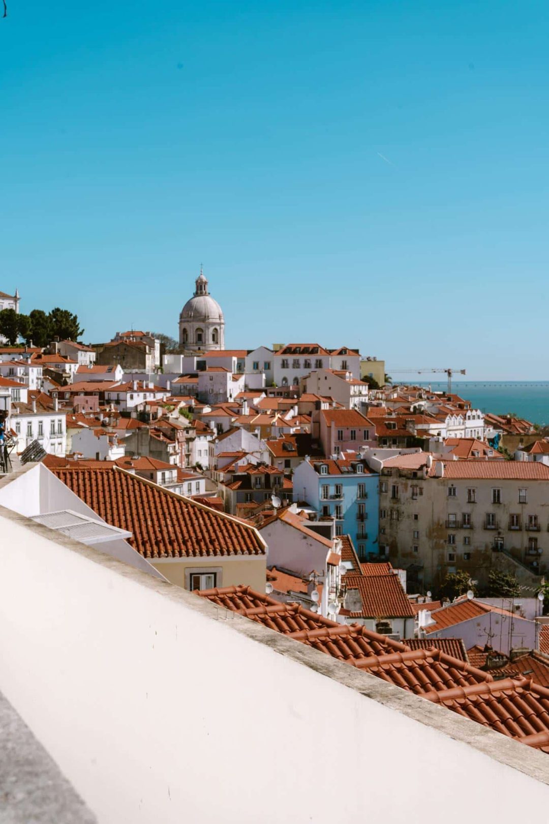 miradouro de Santa luzia à Lisbonne