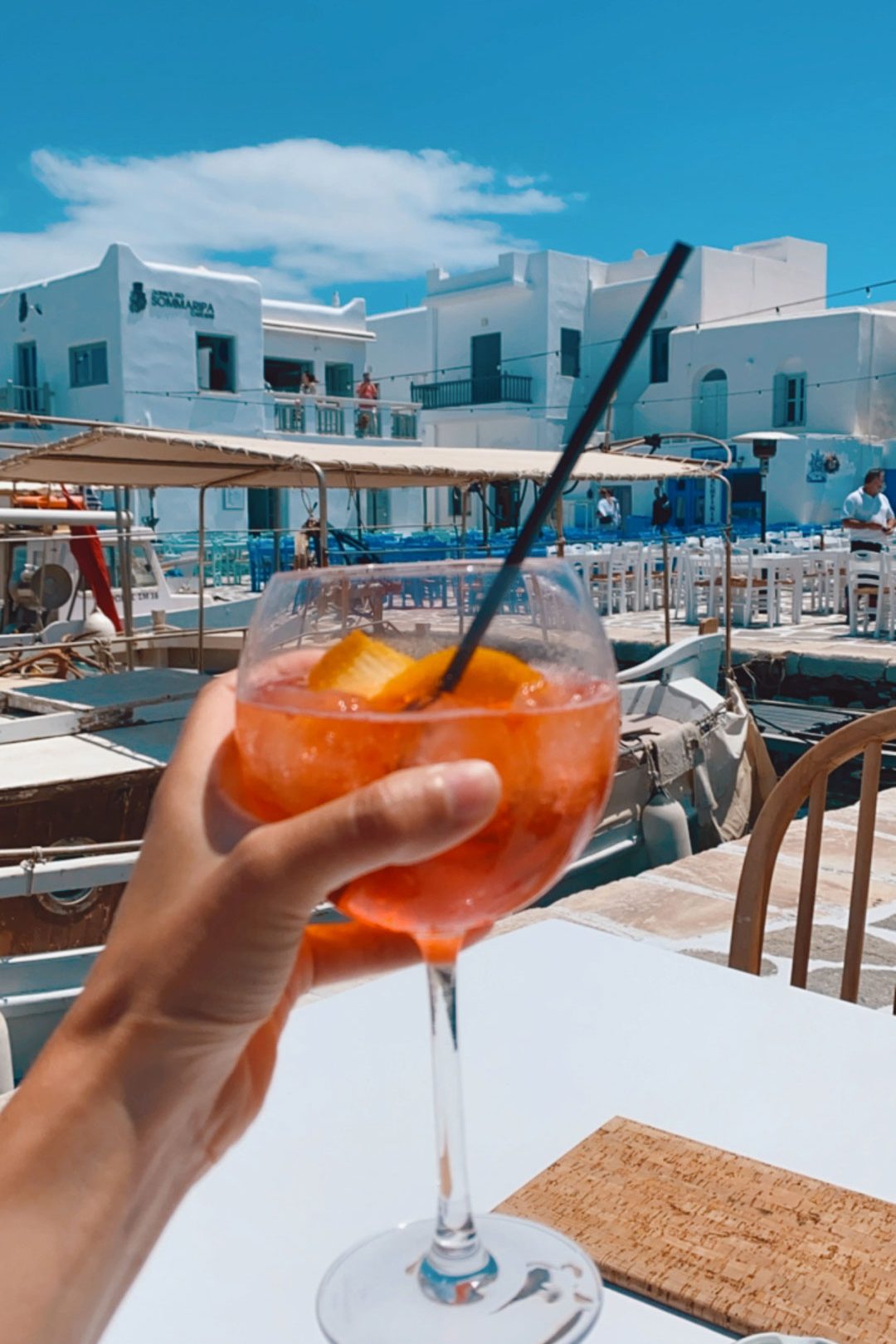 restaurants paros grèce