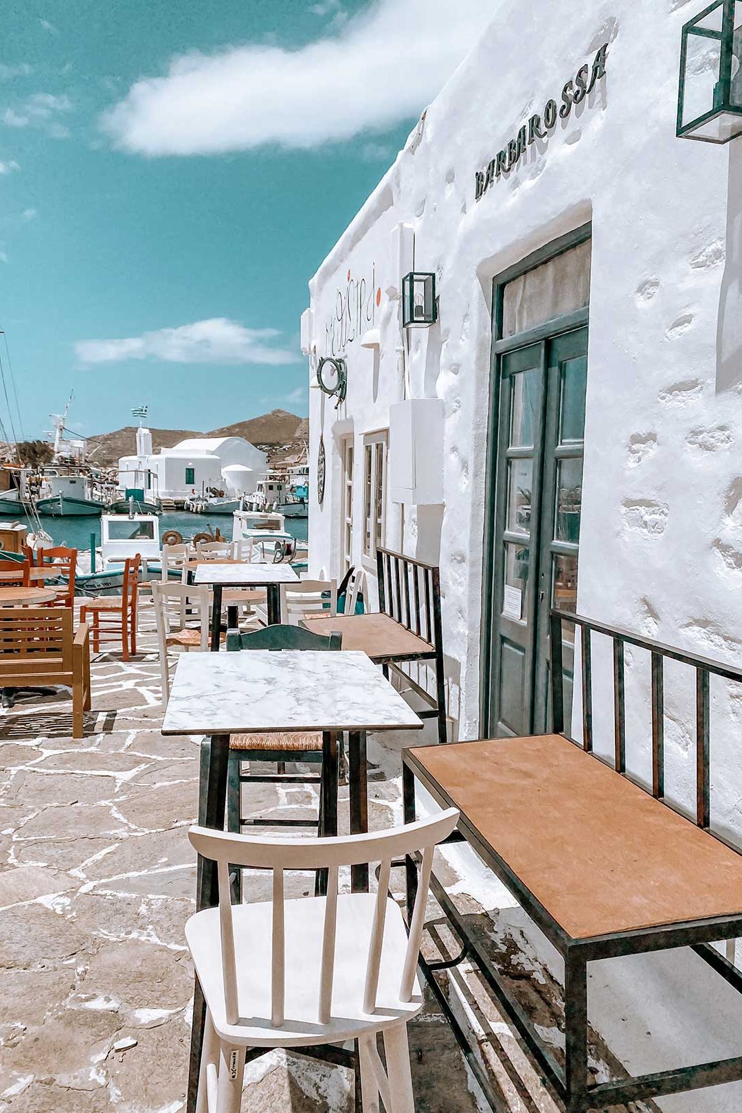 où manger à Paros en Grèce