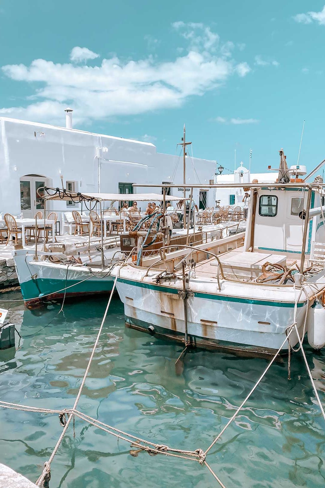 port de Naoussa à paros
