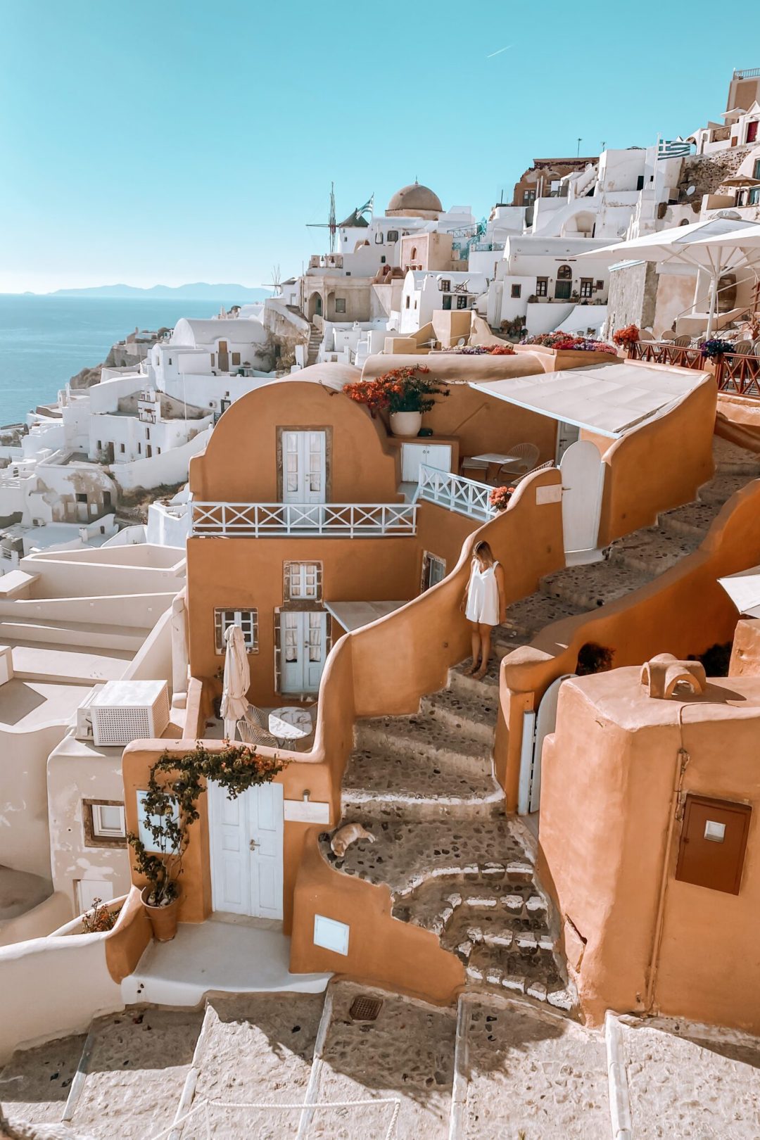 plus beau spot photos à Oia Santorin