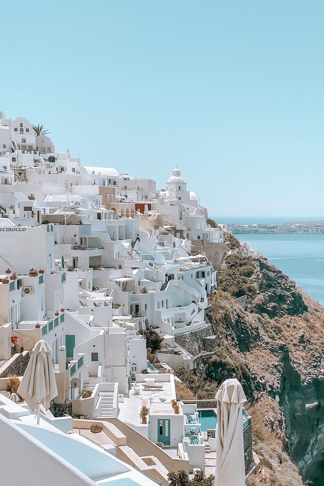 visiter fira à Santorin