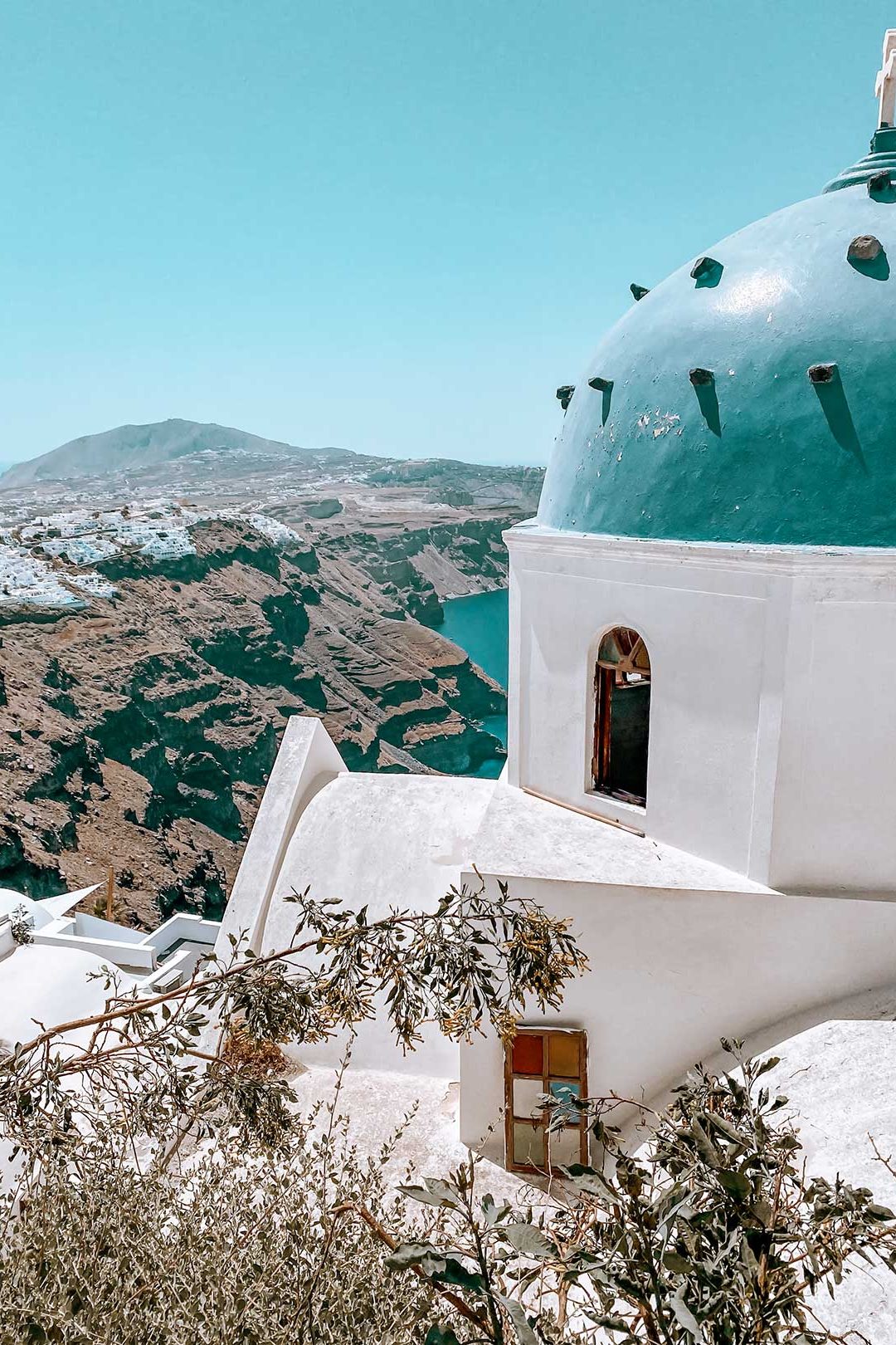 visiter imerovigli à Santorin